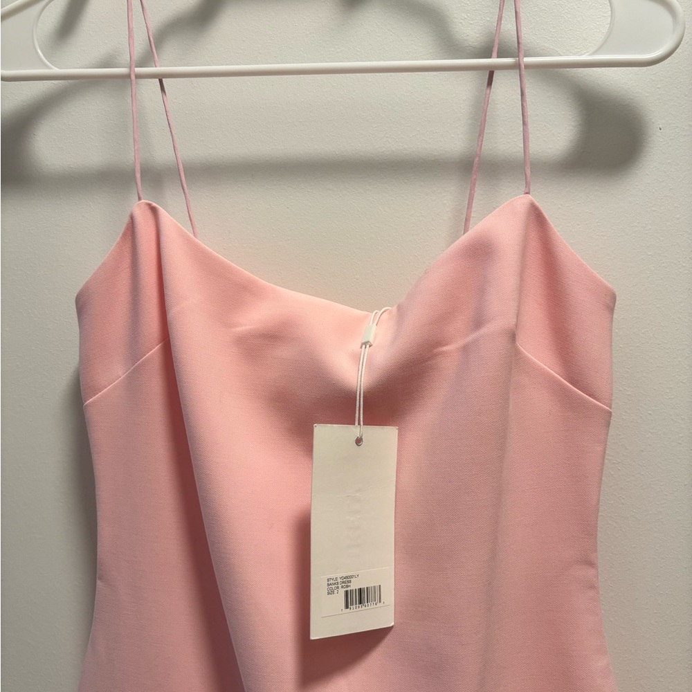 NWT LIKELY PINK DRESS SIZE 2 color LIGHT PINK (rosh) - Picture 4 of 8